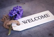 ¡Os doy la bienvenida a mi blog! Cartel de Bienvenida