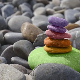 piedras en equilibrio