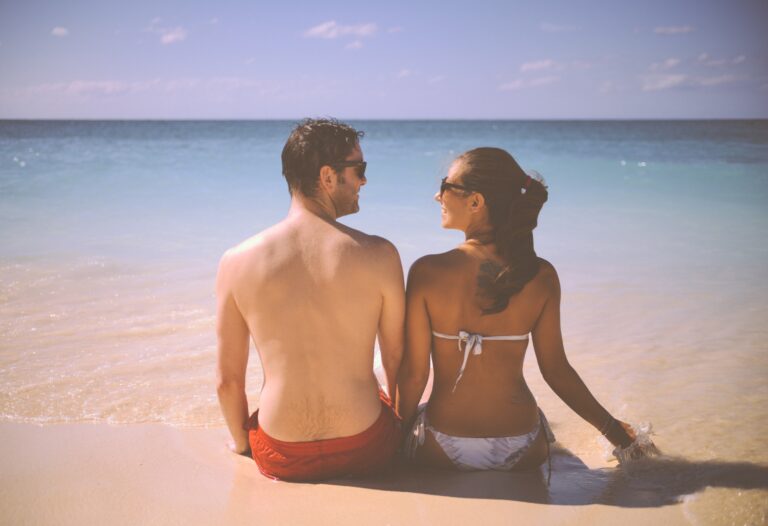 Pareja de vacaciones