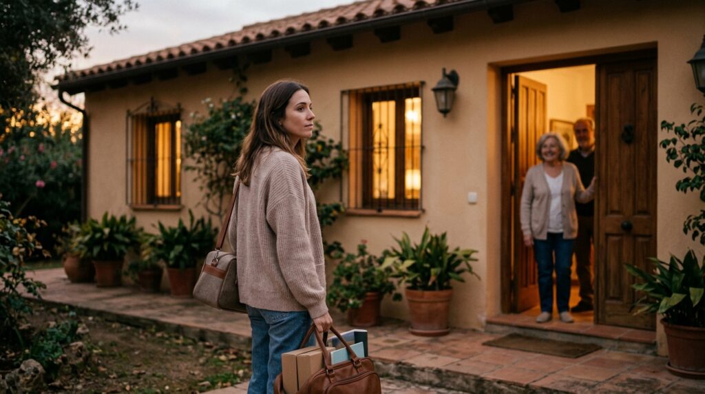 Volver a casa de los padres